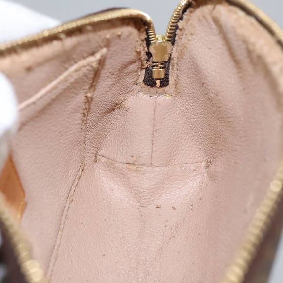 LOUIS VUITTON Monogram Pochette Cosmetic PM Cosmetic Pouch M47515 LV Auth ac3372 - Picture 10 of 16